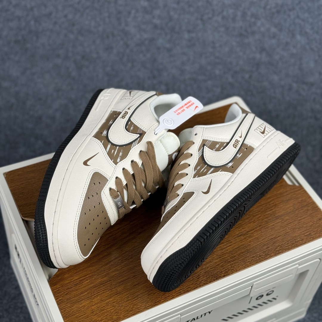 Nike Air Force 1 ‘07 Low “NIKE联名——米白棕” 高端定制 低帮休闲板鞋 XD9314-618-Top High Quatity Cheap Sneakers Fashion Clothing Clothes Bags handbags Shoes of all Brand wholesale With The best Quality And Beautiful Price from China Factory Chinese suppliers wholesaler seller Nike Air Force 1 ‘07 Low “NIKE联名——米白棕” 高端定制 低帮休闲板鞋 XD9314-618