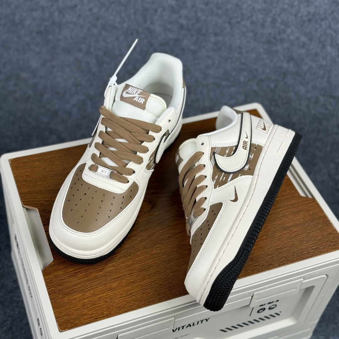 Nike Air Force 1 ‘07 Low “NIKE联名——米白棕” 高端定制 低帮休闲板鞋 XD9314-618-Top High Quatity Cheap Sneakers Fashion Clothing Clothes Bags handbags Shoes of all Brand wholesale With The best Quality And Beautiful Price from China Factory Chinese suppliers wholesaler seller Nike Air Force 1 ‘07 Low “NIKE联名——米白棕” 高端定制 低帮休闲板鞋 XD9314-618
