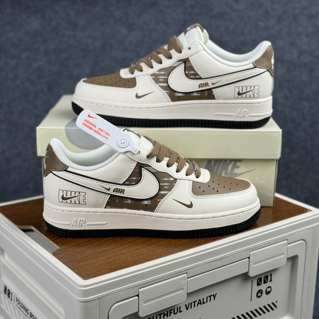 Nike Air Force 1 ‘07 Low “NIKE联名——米白棕” 高端定制 低帮休闲板鞋 XD9314-618-Top High Quatity Cheap Sneakers Fashion Clothing Clothes Bags handbags Shoes of all Brand wholesale With The best Quality And Beautiful Price from China Factory Chinese suppliers wholesaler seller Nike Air Force 1 ‘07 Low “NIKE联名——米白棕” 高端定制 低帮休闲板鞋 XD9314-618