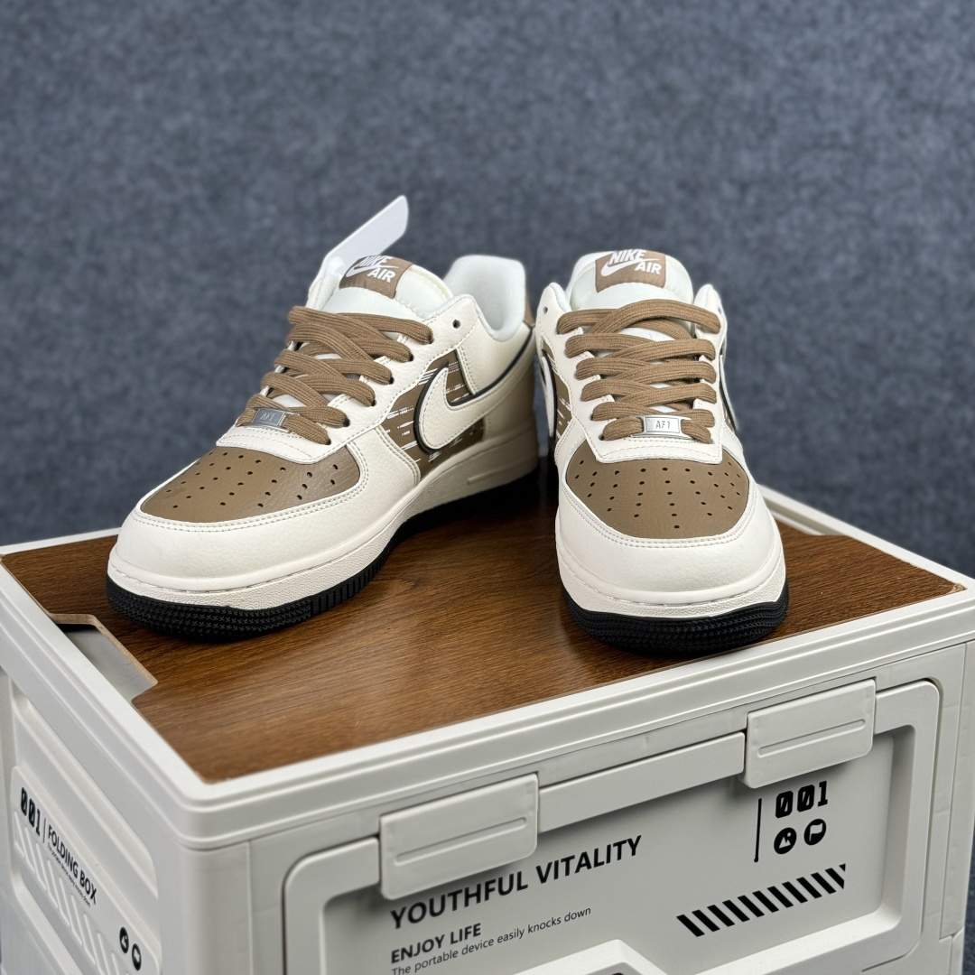Nike Air Force 1 ‘07 Low “NIKE联名——米白棕” 高端定制 低帮休闲板鞋 XD9314-618-Top High Quatity Cheap Sneakers Fashion Clothing Clothes Bags handbags Shoes of all Brand wholesale With The best Quality And Beautiful Price from China Factory Chinese suppliers wholesaler seller Nike Air Force 1 ‘07 Low “NIKE联名——米白棕” 高端定制 低帮休闲板鞋 XD9314-618