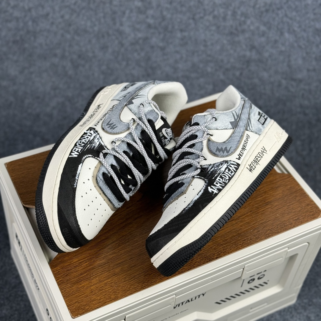 Nike Air Force 1'07 Low ”Dark Gothic Graffiti” 手绘涂鸦 暗黑涂鸦 空军一号低帮休闲板鞋 FB0607-110-Top High Quatity Cheap Sneakers Fashion Clothing Clothes Bags handbags Shoes of all Brand wholesale With The best Quality And Beautiful Price from China Factory Chinese suppliers wholesaler seller Nike Air Force 1'07 Low ”Dark Gothic Graffiti” 手绘涂鸦 暗黑涂鸦 空军一号低帮休闲板鞋 FB0607-110