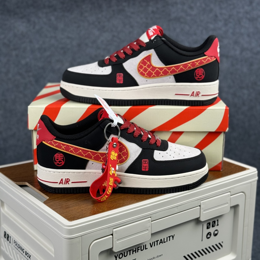 NIke Air Force 1'07 Low 马年限定 汗血宝马 空军一号低帮休闲板鞋 HT5088-612
