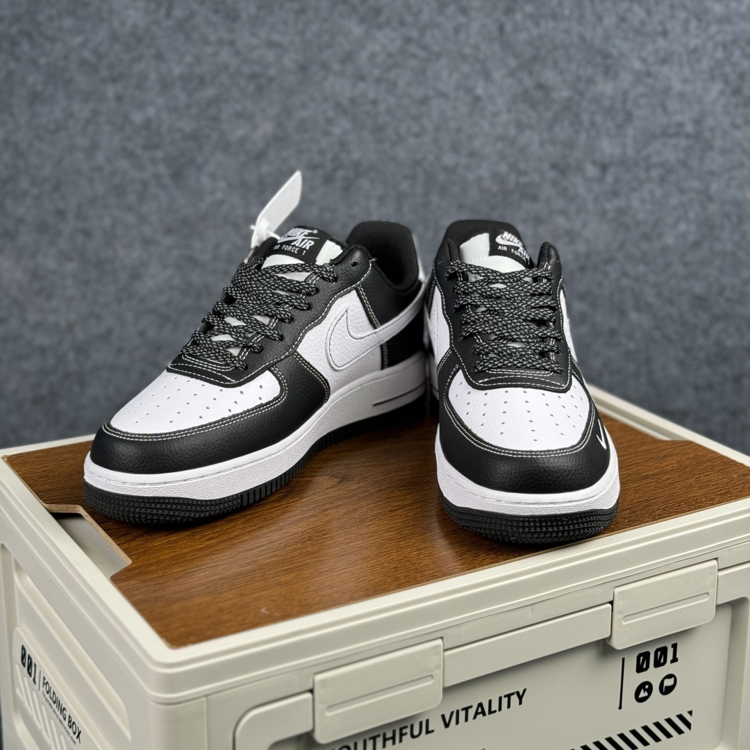 NIke Air Force 1 '07 Low “古驰联名-熊猫黑白”空军一号 低帮 运动鞋 休闲鞋 DD1982-340
