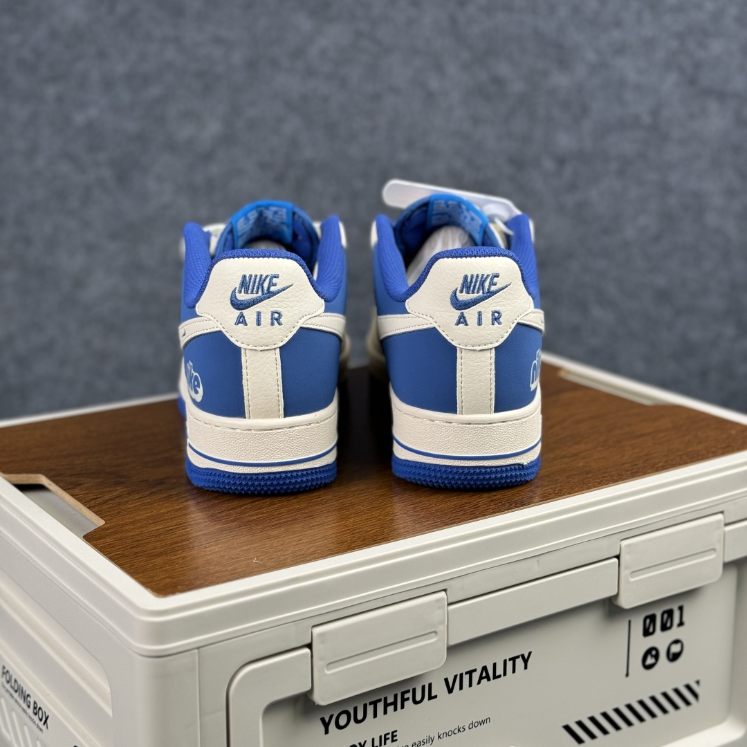 Nike Air Force 1 '07 Low “NIKE联名------白蓝” 高端定制 低帮休闲板鞋 XD9314-612
