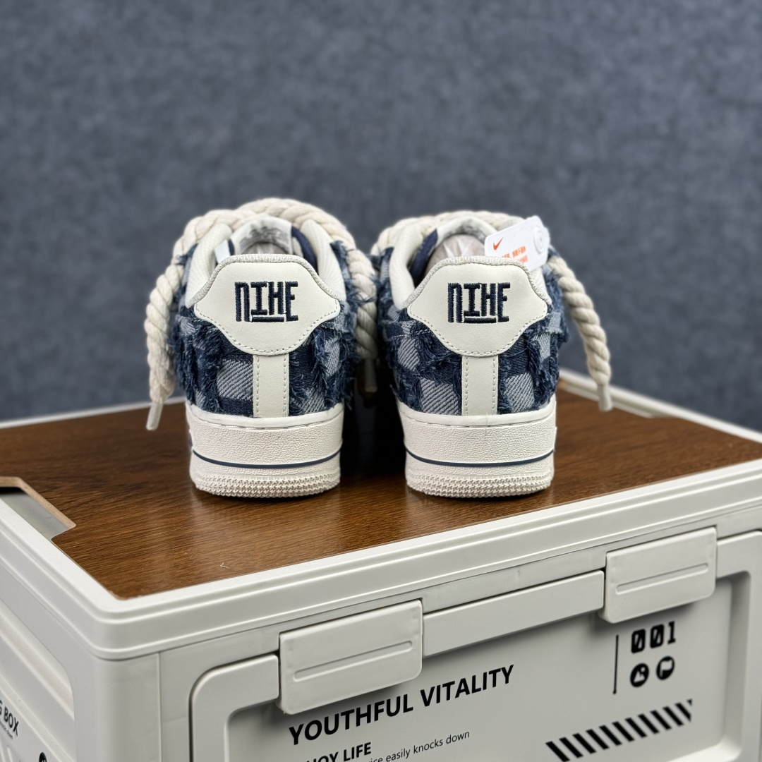手绘涂鸦“扑克牛仔”Nike Air Force 1 “ACE”空军一号定制板鞋 复古牛仔与扑克元素的创意碰撞 FB0607-909-Top High Quatity Cheap Sneakers Fashion Clothing Clothes Bags handbags Shoes of all Brand wholesale With The best Quality And Beautiful Price from China Factory Chinese suppliers wholesaler seller 手绘涂鸦“扑克牛仔”Nike Air Force 1 “ACE”空军一号定制板鞋 复古牛仔与扑克元素的创意碰撞 FB0607-909