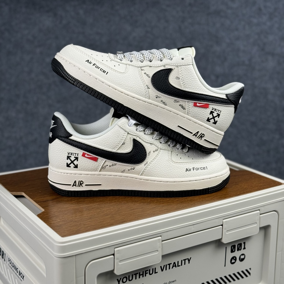 290 Nike Air Force 1'07 Low 联名 米黑勾 空军一号低帮休闲板鞋 SM6668-117-Chinese UA Cheap High Quatity Brand Clothes Bags handbags Sneakers wholesale wholesaler seller from China Factory suppliers Fashion Clothing Shoes best Quality Beautiful Price 290 Nike Air Force 1'07 Low 联名 米黑勾 空军一号低帮休闲板鞋 SM6668-117