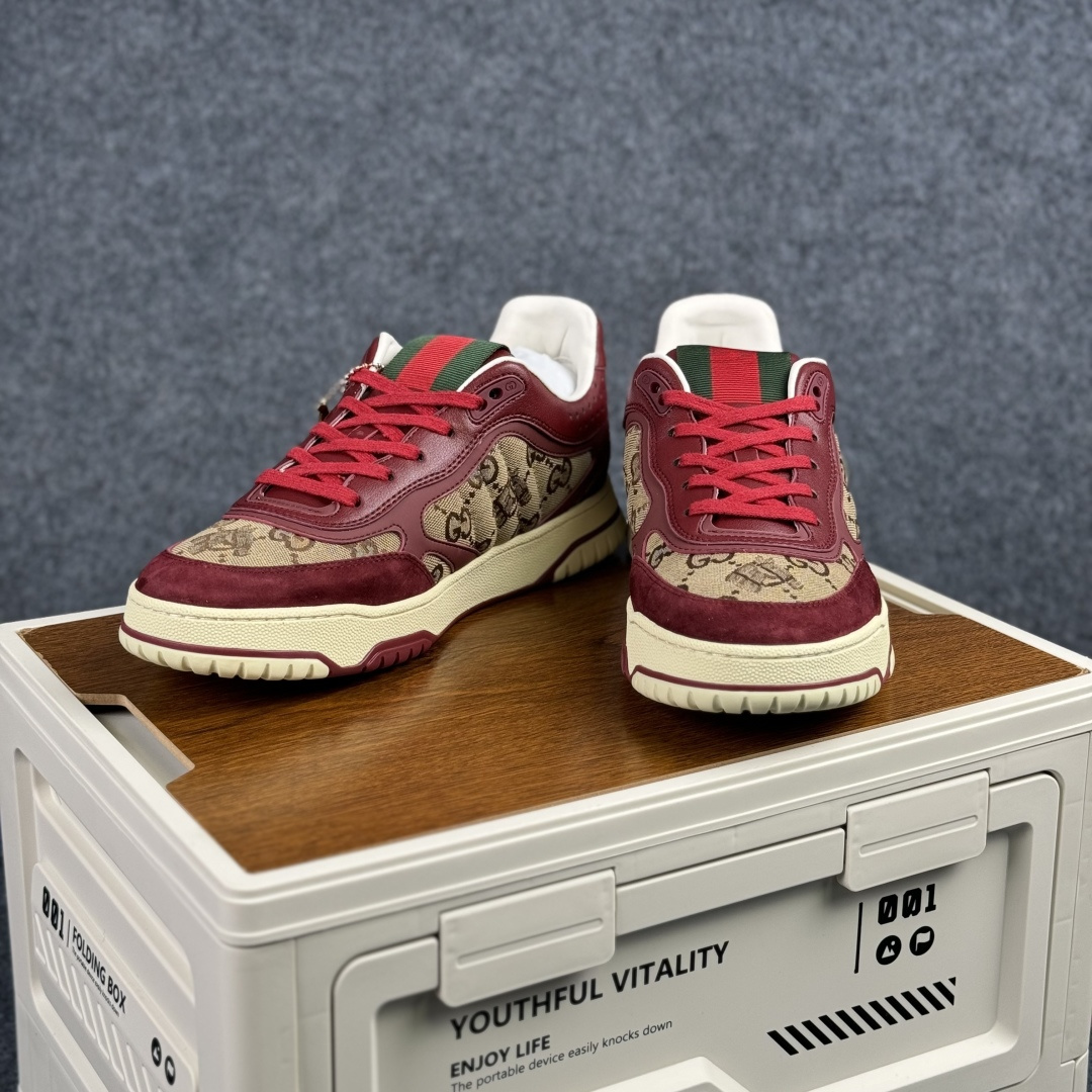 360 古驰Gucci Re-Web Leather Sneakers 系列低帮复古百搭训练休闲运动小白板鞋“皮革米白乌木色GG红绿标牌-Chinese UA Cheap High Quatity Brand Clothes Bags handbags Sneakers wholesale wholesaler seller from China Factory suppliers Fashion Clothing Shoes best Quality Beautiful Price 360 古驰Gucci Re-Web Leather Sneakers 系列低帮复古百搭训练休闲运动小白板鞋“皮革米白乌木色GG红绿标牌