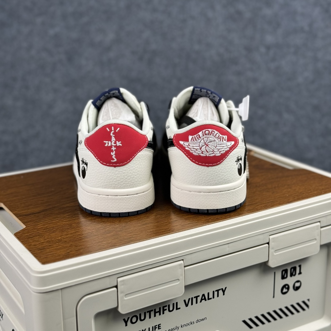 280 Air Jordan 1 Low AJ1 乔1斯图西联名 米白蓝红印花 高端定制 低帮复古篮球鞋 JW1188-170-Chinese UA Cheap High Quatity Brand Clothes Bags handbags Sneakers wholesale wholesaler seller from China Factory suppliers Fashion Clothing Shoes best Quality Beautiful Price 280 Air Jordan 1 Low AJ1 乔1斯图西联名 米白蓝红印花 高端定制 低帮复古篮球鞋 JW1188-170