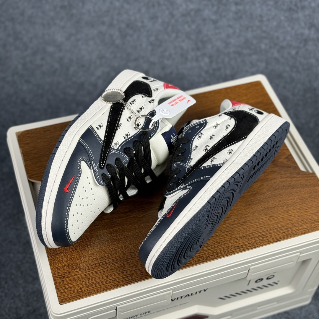 280 Air Jordan 1 Low AJ1 乔1斯图西联名 米白蓝红印花 高端定制 低帮复古篮球鞋 JW1188-170-Chinese UA Cheap High Quatity Brand Clothes Bags handbags Sneakers wholesale wholesaler seller from China Factory suppliers Fashion Clothing Shoes best Quality Beautiful Price 280 Air Jordan 1 Low AJ1 乔1斯图西联名 米白蓝红印花 高端定制 低帮复古篮球鞋 JW1188-170