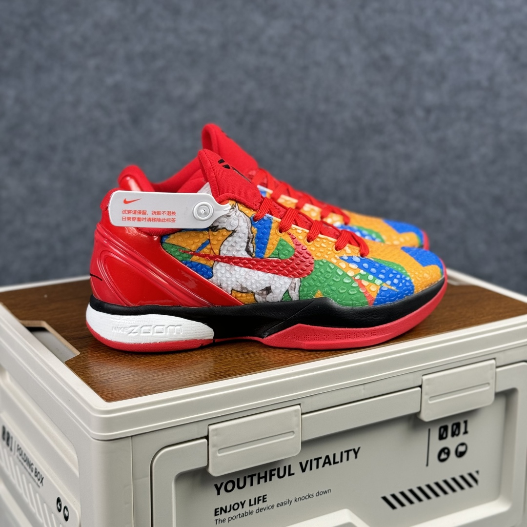 360 Nike Zoom Kobe VI 马年限定 CNY新年款 科比6代 低帮复刻实战运动低帮文化篮球鞋 CW2190-021-Chinese UA Cheap High Quatity Brand Clothes Bags handbags Sneakers wholesale wholesaler seller from China Factory suppliers Fashion Clothing Shoes best Quality Beautiful Price 360 Nike Zoom Kobe VI 马年限定 CNY新年款 科比6代 低帮复刻实战运动低帮文化篮球鞋 CW2190-021