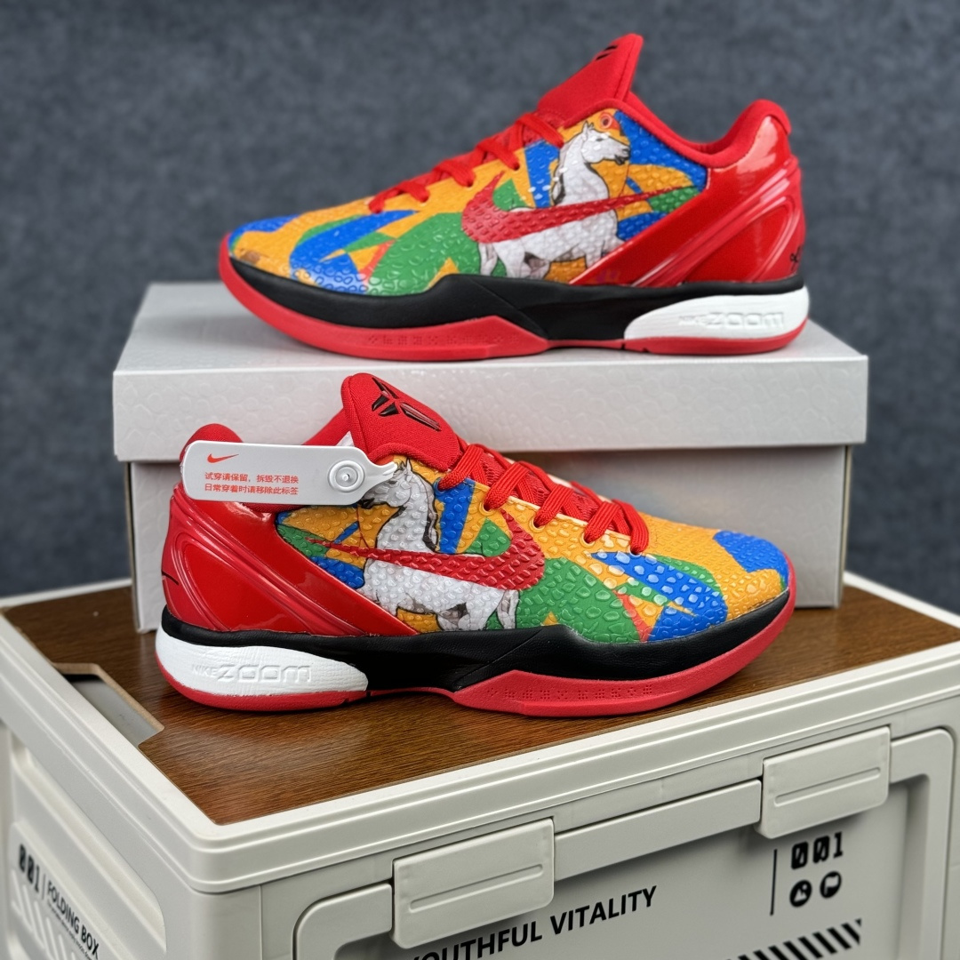360 Nike Zoom Kobe VI 马年限定 CNY新年款 科比6代 低帮复刻实战运动低帮文化篮球鞋 CW2190-021-Chinese UA Cheap High Quatity Brand Clothes Bags handbags Sneakers wholesale wholesaler seller from China Factory suppliers Fashion Clothing Shoes best Quality Beautiful Price 360 Nike Zoom Kobe VI 马年限定 CNY新年款 科比6代 低帮复刻实战运动低帮文化篮球鞋 CW2190-021