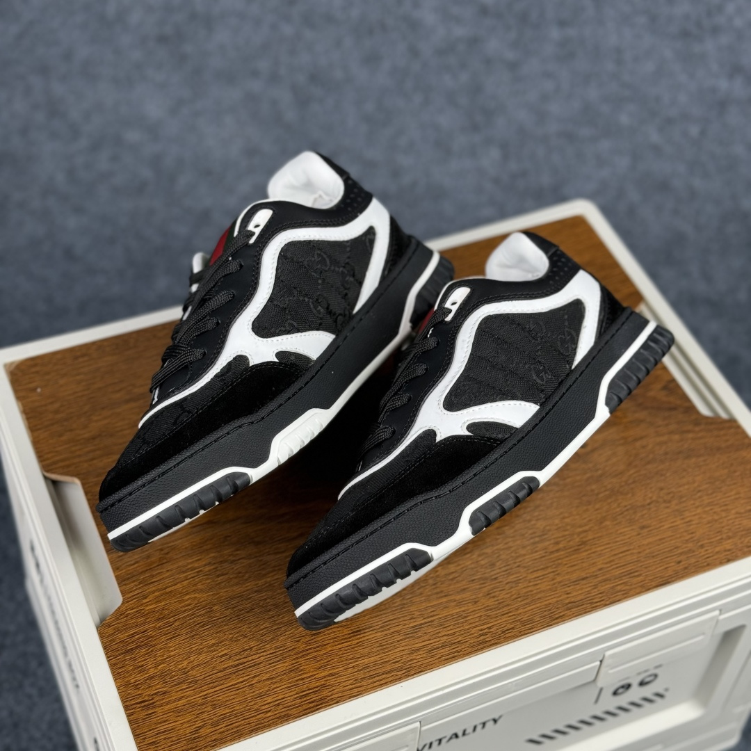 360 古驰Gucci Re-Web Leather Sneakers 系列低帮复古百搭训练休闲运动小白板鞋“皮革米白乌木色GG红绿标牌-Chinese UA Cheap High Quatity Brand Clothes Bags handbags Sneakers wholesale wholesaler seller from China Factory suppliers Fashion Clothing Shoes best Quality Beautiful Price 360 古驰Gucci Re-Web Leather Sneakers 系列低帮复古百搭训练休闲运动小白板鞋“皮革米白乌木色GG红绿标牌