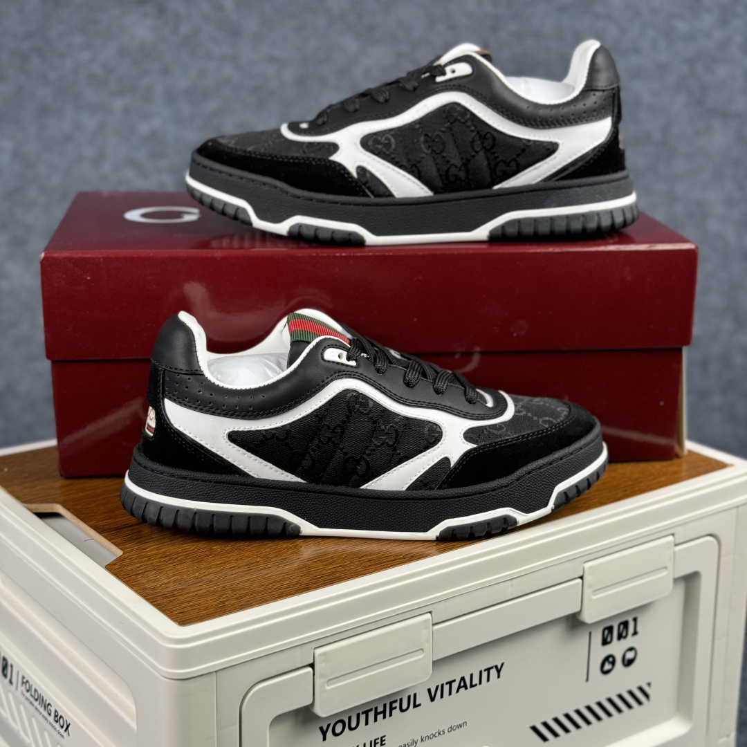 360 古驰Gucci Re-Web Leather Sneakers 系列低帮复古百搭训练休闲运动小白板鞋“皮革米白乌木色GG红绿标牌-Chinese UA Cheap High Quatity Brand Clothes Bags handbags Sneakers wholesale wholesaler seller from China Factory suppliers Fashion Clothing Shoes best Quality Beautiful Price 360 古驰Gucci Re-Web Leather Sneakers 系列低帮复古百搭训练休闲运动小白板鞋“皮革米白乌木色GG红绿标牌