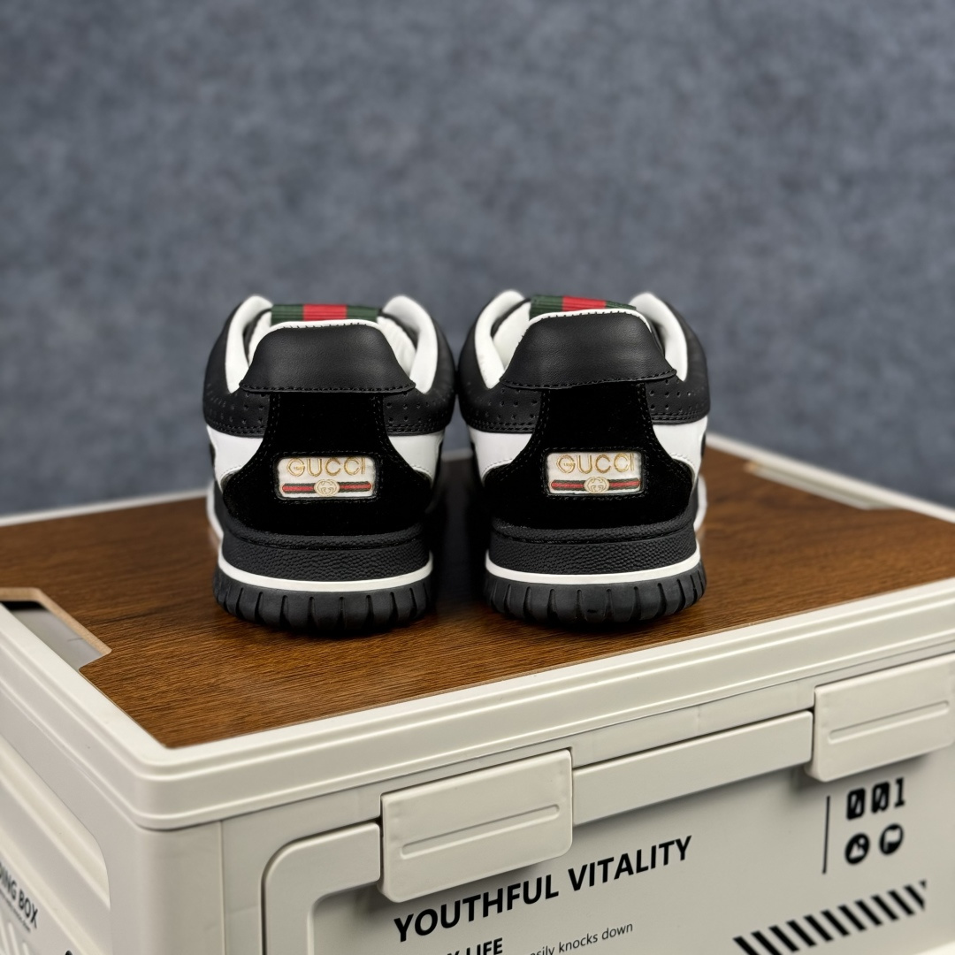 360 古驰Gucci Re-Web Leather Sneakers 系列低帮复古百搭训练休闲运动小白板鞋“皮革米白乌木色GG红绿标牌-Chinese UA Cheap High Quatity Brand Clothes Bags handbags Sneakers wholesale wholesaler seller from China Factory suppliers Fashion Clothing Shoes best Quality Beautiful Price 360 古驰Gucci Re-Web Leather Sneakers 系列低帮复古百搭训练休闲运动小白板鞋“皮革米白乌木色GG红绿标牌