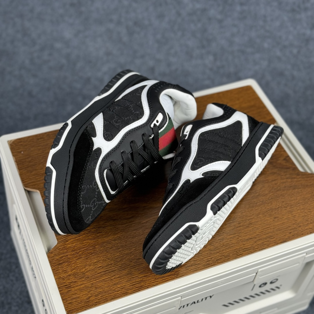 360 古驰Gucci Re-Web Leather Sneakers 系列低帮复古百搭训练休闲运动小白板鞋“皮革米白乌木色GG红绿标牌-Chinese UA Cheap High Quatity Brand Clothes Bags handbags Sneakers wholesale wholesaler seller from China Factory suppliers Fashion Clothing Shoes best Quality Beautiful Price 360 古驰Gucci Re-Web Leather Sneakers 系列低帮复古百搭训练休闲运动小白板鞋“皮革米白乌木色GG红绿标牌