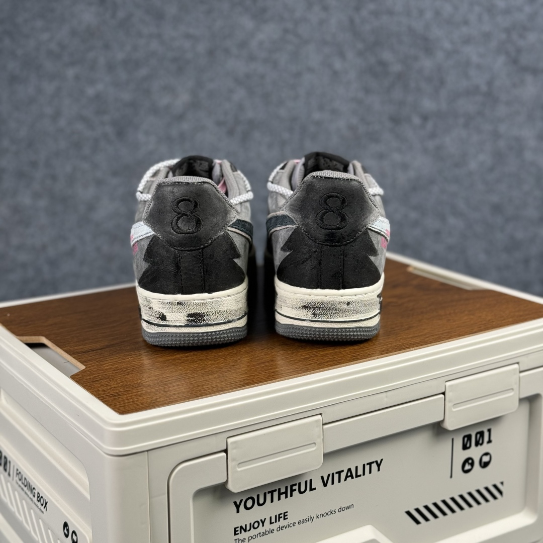 260 Nike Air Force 1'07 Low ”Gray-Pink Lucky Charm” 手绘涂鸦 灰粉幸运符 空军一号低帮休闲板鞋 YD2425-880-Chinese UA Cheap High Quatity Brand Clothes Bags handbags Sneakers wholesale wholesaler seller from China Factory suppliers Fashion Clothing Shoes best Quality Beautiful Price 260 Nike Air Force 1'07 Low ”Gray-Pink Lucky Charm” 手绘涂鸦 灰粉幸运符 空军一号低帮休闲板鞋 YD2425-880