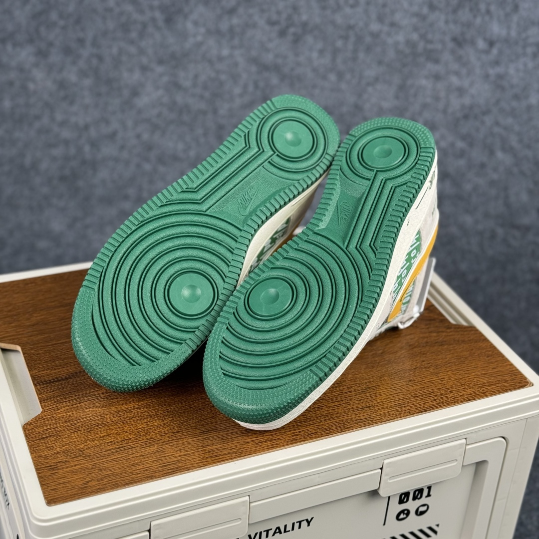 260 Nike Air Force 1'07 Low 灰绿撞色 空军一号低帮休闲板鞋 SY1388-025