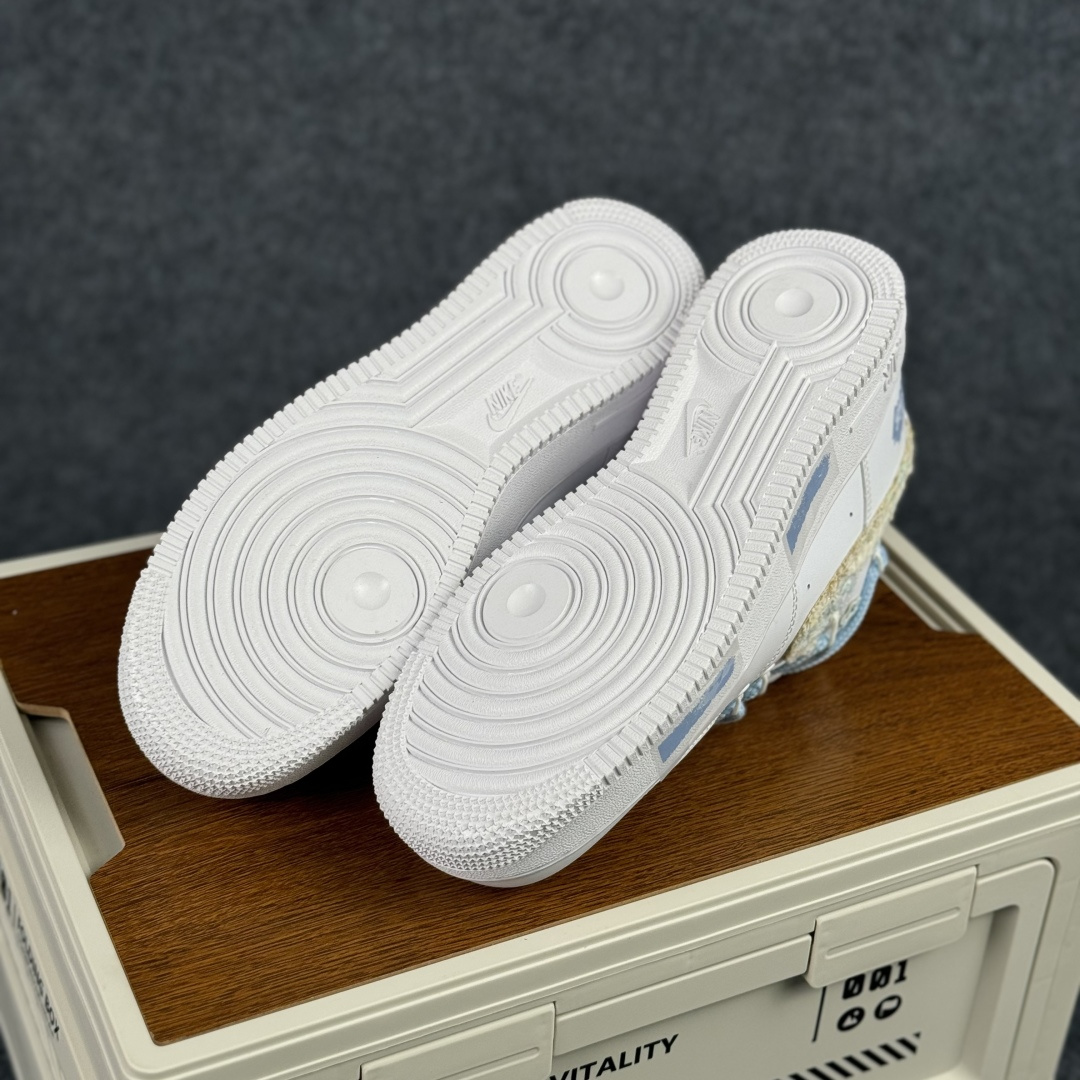 260 Nike Air Force 1'07 Low 奶蓝编织 空军一号低帮休闲板鞋 DC9999-223