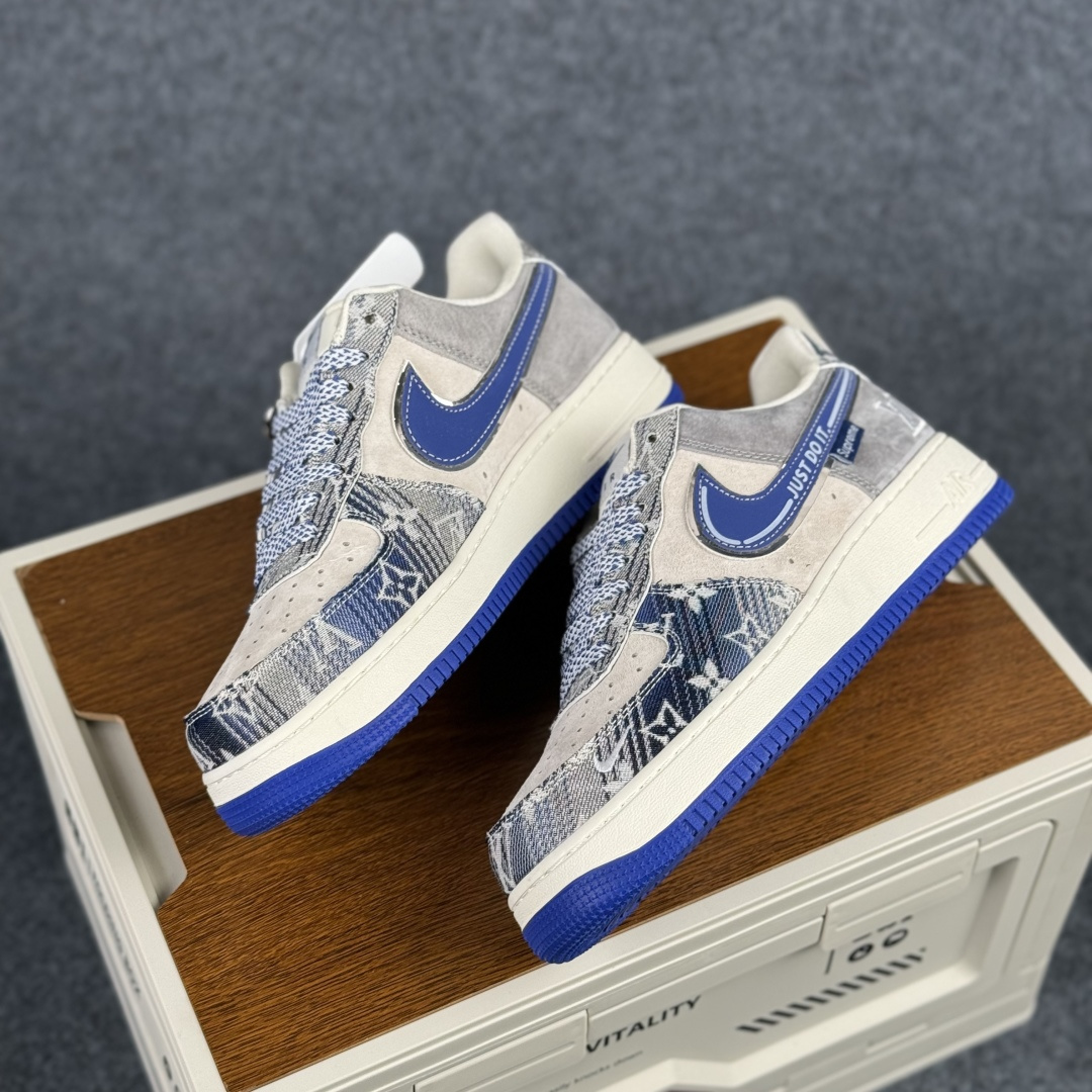 260 Nike Air Force 1'07 Low 单宁老花 空军一号低帮休闲板鞋 SY1388-031-Chinese UA Cheap High Quatity Brand Clothes Bags handbags Sneakers wholesale wholesaler seller from China Factory suppliers Fashion Clothing Shoes best Quality Beautiful Price 260 Nike Air Force 1'07 Low 单宁老花 空军一号低帮休闲板鞋 SY1388-031