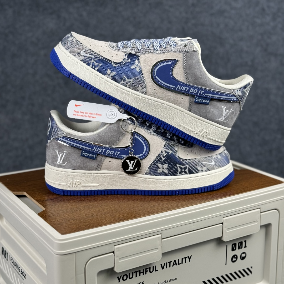 260 Nike Air Force 1'07 Low 单宁老花 空军一号低帮休闲板鞋 SY1388-031-Chinese UA Cheap High Quatity Brand Clothes Bags handbags Sneakers wholesale wholesaler seller from China Factory suppliers Fashion Clothing Shoes best Quality Beautiful Price 260 Nike Air Force 1'07 Low 单宁老花 空军一号低帮休闲板鞋 SY1388-031