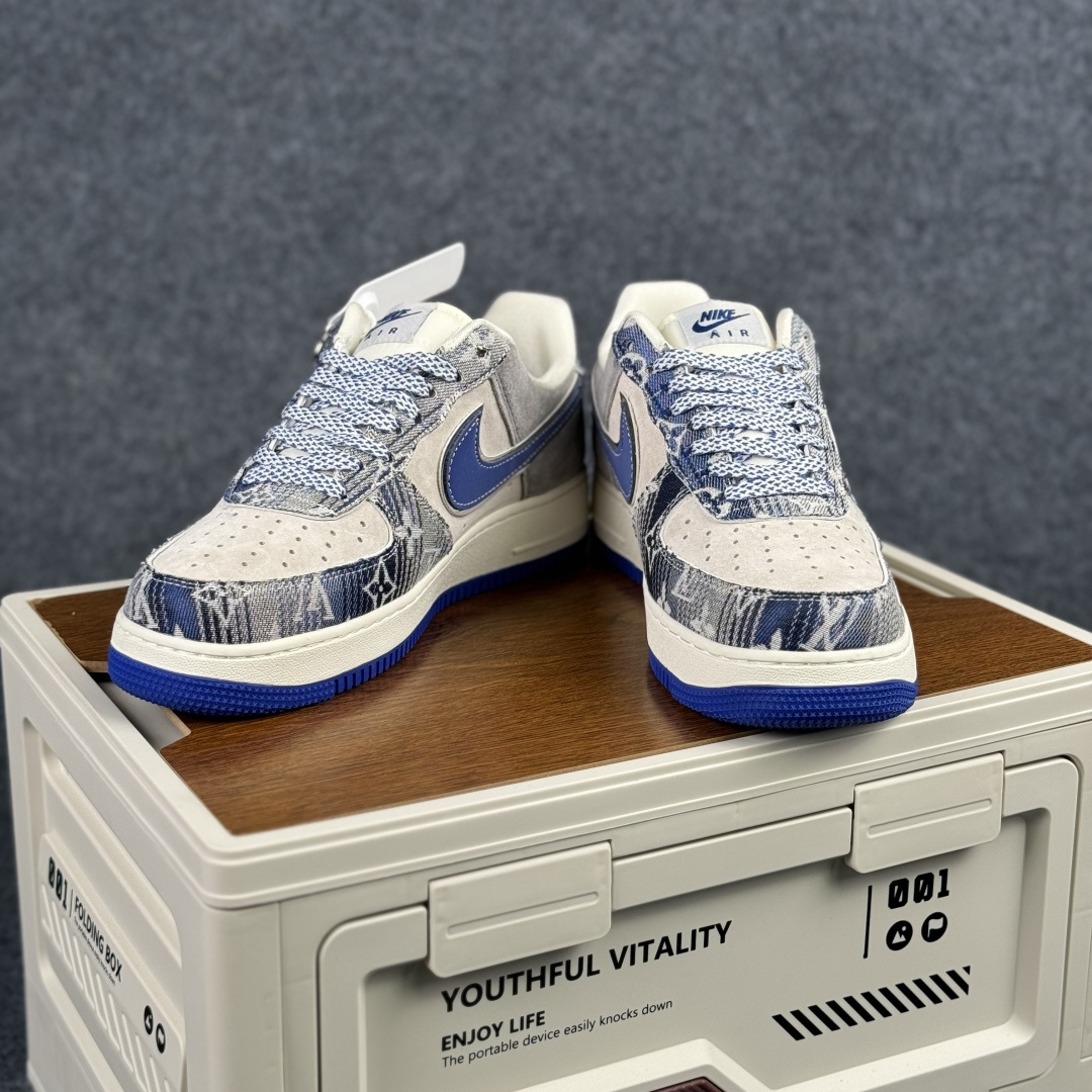260 Nike Air Force 1'07 Low 单宁老花 空军一号低帮休闲板鞋 SY1388-031-Chinese UA Cheap High Quatity Brand Clothes Bags handbags Sneakers wholesale wholesaler seller from China Factory suppliers Fashion Clothing Shoes best Quality Beautiful Price 260 Nike Air Force 1'07 Low 单宁老花 空军一号低帮休闲板鞋 SY1388-031