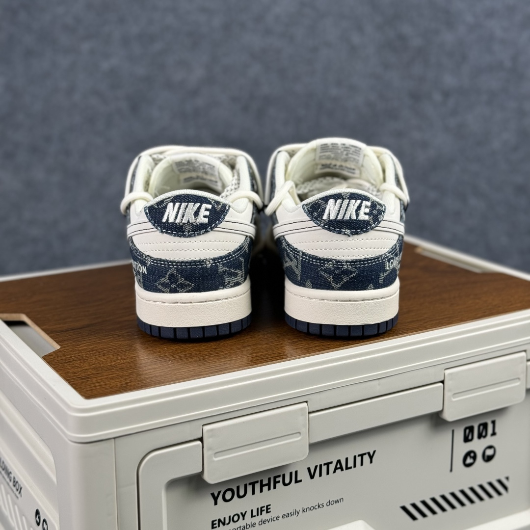 300 Nike SB Dunk Low 单宁老花 绑带 高端定制 低帮休闲板鞋 YX5066-397