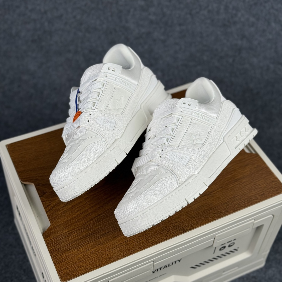 480 广奢高端货 LOUIS VUITTON 路易威登 LV Trainer 板鞋-Chinese UA Cheap High Quatity Brand Clothes Bags handbags Sneakers wholesale wholesaler seller from China Factory suppliers Fashion Clothing Shoes best Quality Beautiful Price 480 广奢高端货 LOUIS VUITTON 路易威登 LV Trainer 板鞋