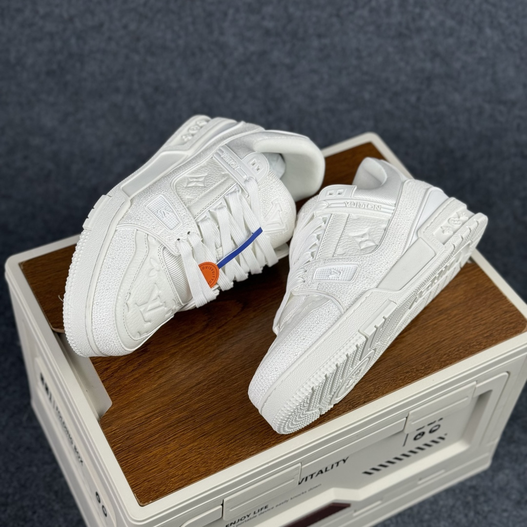 480 广奢高端货 LOUIS VUITTON 路易威登 LV Trainer 板鞋-Chinese UA Cheap High Quatity Brand Clothes Bags handbags Sneakers wholesale wholesaler seller from China Factory suppliers Fashion Clothing Shoes best Quality Beautiful Price 480 广奢高端货 LOUIS VUITTON 路易威登 LV Trainer 板鞋