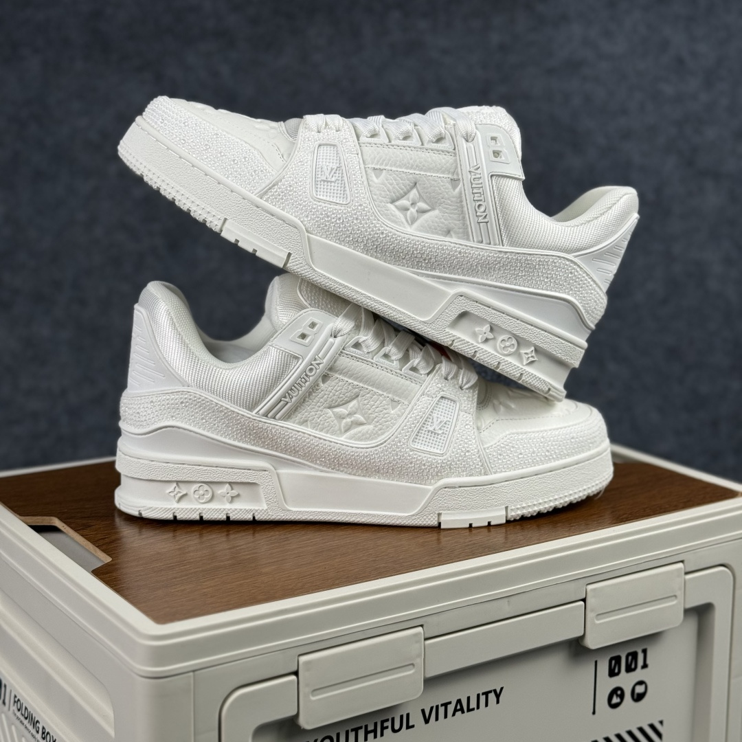 480 广奢高端货 LOUIS VUITTON 路易威登 LV Trainer 板鞋-Chinese UA Cheap High Quatity Brand Clothes Bags handbags Sneakers wholesale wholesaler seller from China Factory suppliers Fashion Clothing Shoes best Quality Beautiful Price 480 广奢高端货 LOUIS VUITTON 路易威登 LV Trainer 板鞋