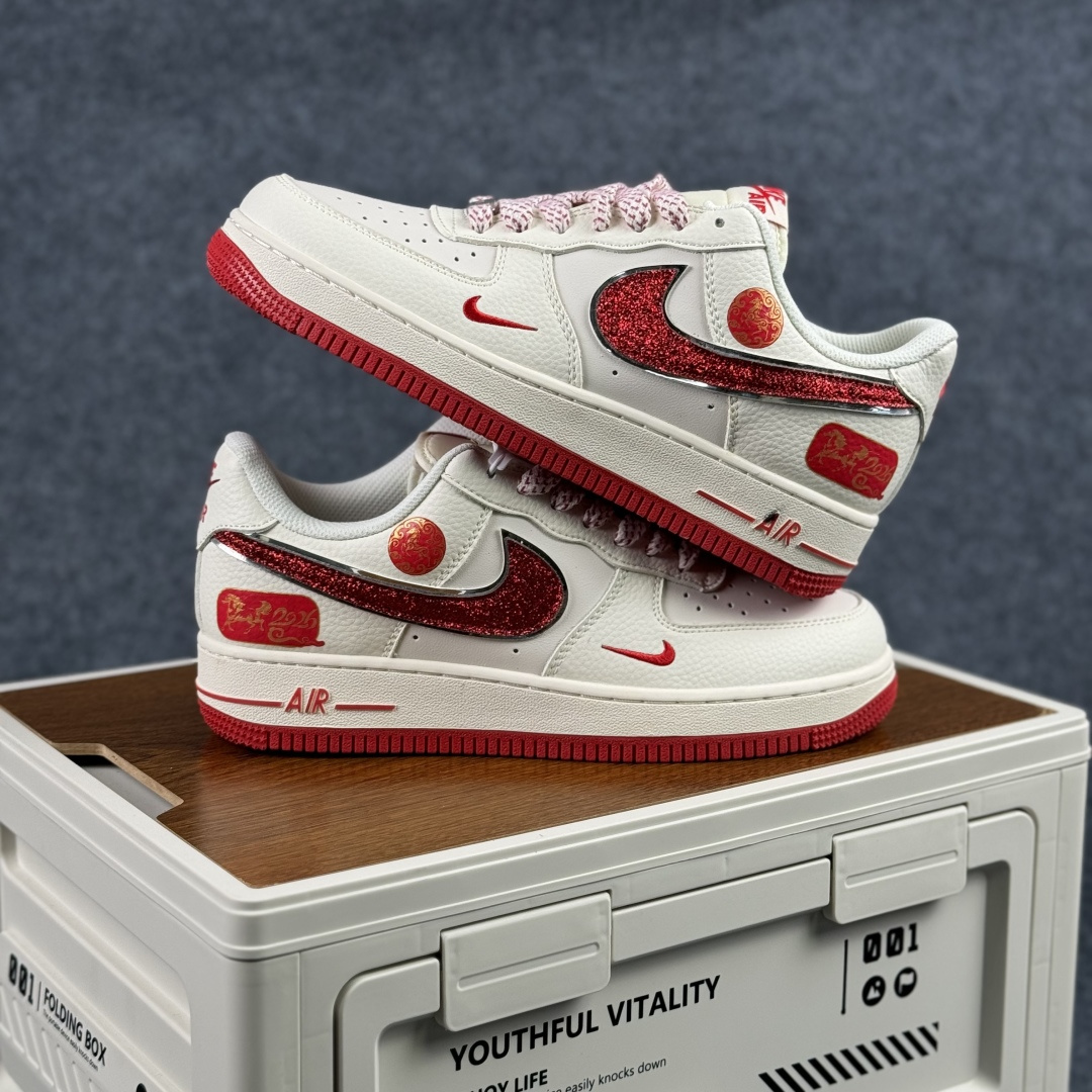 260 NIke Air Force 1 '07 Low 马年空军一号 QY6878-601-Chinese UA Cheap High Quatity Brand Clothes Bags handbags Sneakers wholesale wholesaler seller from China Factory suppliers Fashion Clothing Shoes best Quality Beautiful Price 260 NIke Air Force 1 '07 Low 马年空军一号 QY6878-601