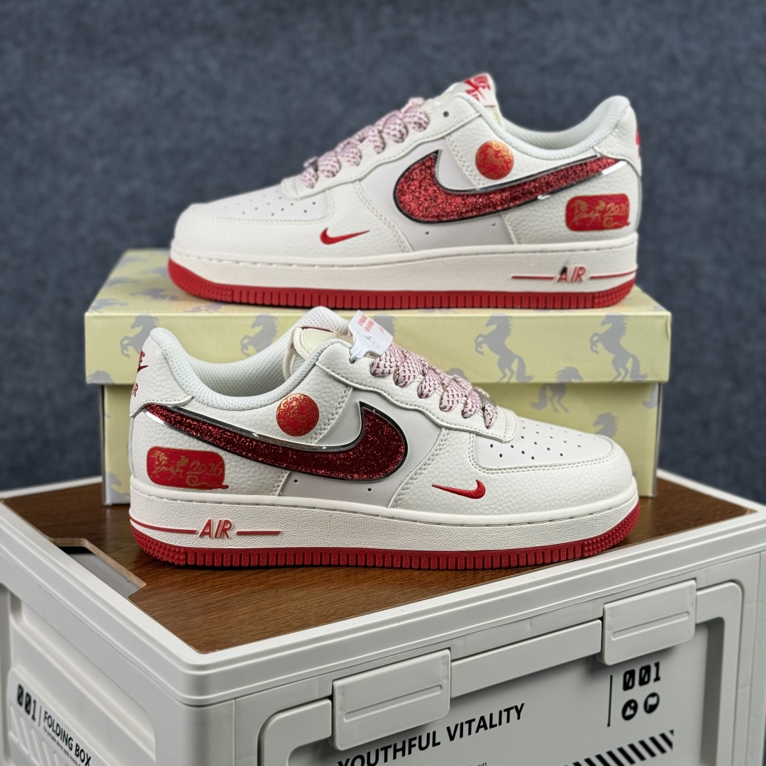 260 NIke Air Force 1 '07 Low 马年空军一号 QY6878-601-Chinese UA Cheap High Quatity Brand Clothes Bags handbags Sneakers wholesale wholesaler seller from China Factory suppliers Fashion Clothing Shoes best Quality Beautiful Price 260 NIke Air Force 1 '07 Low 马年空军一号 QY6878-601
