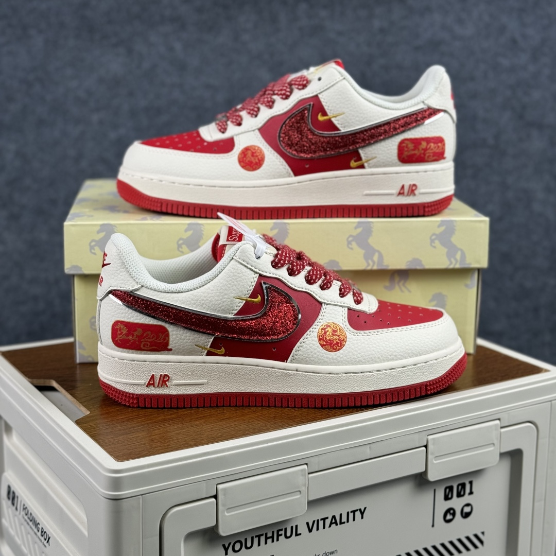 260 NIke Air Force 1 ‘07 Low 马年限定 空军一号 低帮 运动鞋 休闲鞋 QY6878-604-Chinese UA Cheap High Quatity Brand Clothes Bags handbags Sneakers wholesale wholesaler seller from China Factory suppliers Fashion Clothing Shoes best Quality Beautiful Price 260 NIke Air Force 1 ‘07 Low 马年限定 空军一号 低帮 运动鞋 休闲鞋 QY6878-604
