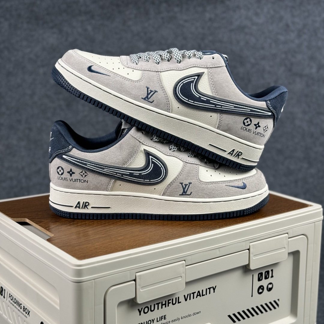 260 Nike Air Force 1'07 Low 联名款 灰蓝调 空军一号低帮休闲板鞋 SS1979-011-Chinese UA Cheap High Quatity Brand Clothes Bags handbags Sneakers wholesale wholesaler seller from China Factory suppliers Fashion Clothing Shoes best Quality Beautiful Price 260 Nike Air Force 1'07 Low 联名款 灰蓝调 空军一号低帮休闲板鞋 SS1979-011