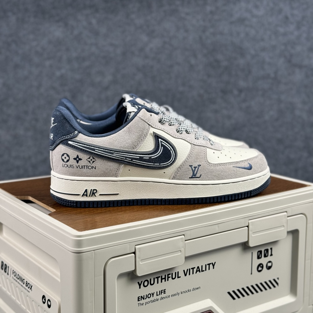 260 Nike Air Force 1'07 Low 联名款 灰蓝调 空军一号低帮休闲板鞋 SS1979-011-Chinese UA Cheap High Quatity Brand Clothes Bags handbags Sneakers wholesale wholesaler seller from China Factory suppliers Fashion Clothing Shoes best Quality Beautiful Price 260 Nike Air Force 1'07 Low 联名款 灰蓝调 空军一号低帮休闲板鞋 SS1979-011