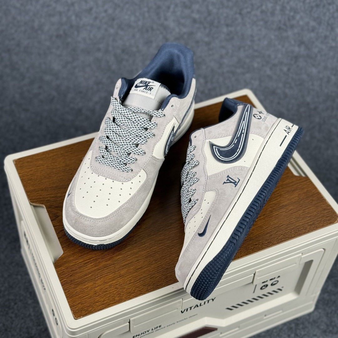 260 Nike Air Force 1'07 Low 联名款 灰蓝调 空军一号低帮休闲板鞋 SS1979-011-Chinese UA Cheap High Quatity Brand Clothes Bags handbags Sneakers wholesale wholesaler seller from China Factory suppliers Fashion Clothing Shoes best Quality Beautiful Price 260 Nike Air Force 1'07 Low 联名款 灰蓝调 空军一号低帮休闲板鞋 SS1979-011