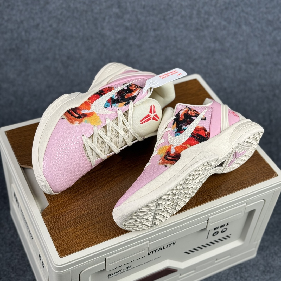 360 Nike Zoom Kobe VI 马年限定 CNY新年款 科比6代 低帮复刻实战运动低帮文化篮球鞋 CW2190-018