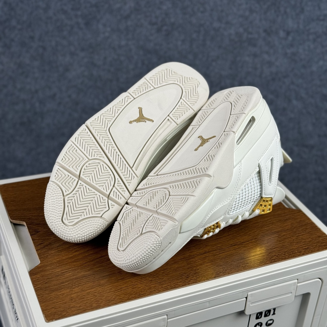 300 W版 Air Jordan AJ4 ”Metallic Gold” 奶油白金 乔丹AJ4代中帮复古休闲篮球鞋 AQ9129-170-Chinese UA Cheap High Quatity Brand Clothes Bags handbags Sneakers wholesale wholesaler seller from China Factory suppliers Fashion Clothing Shoes best Quality Beautiful Price 300 W版 Air Jordan AJ4 ”Metallic Gold” 奶油白金 乔丹AJ4代中帮复古休闲篮球鞋 AQ9129-170