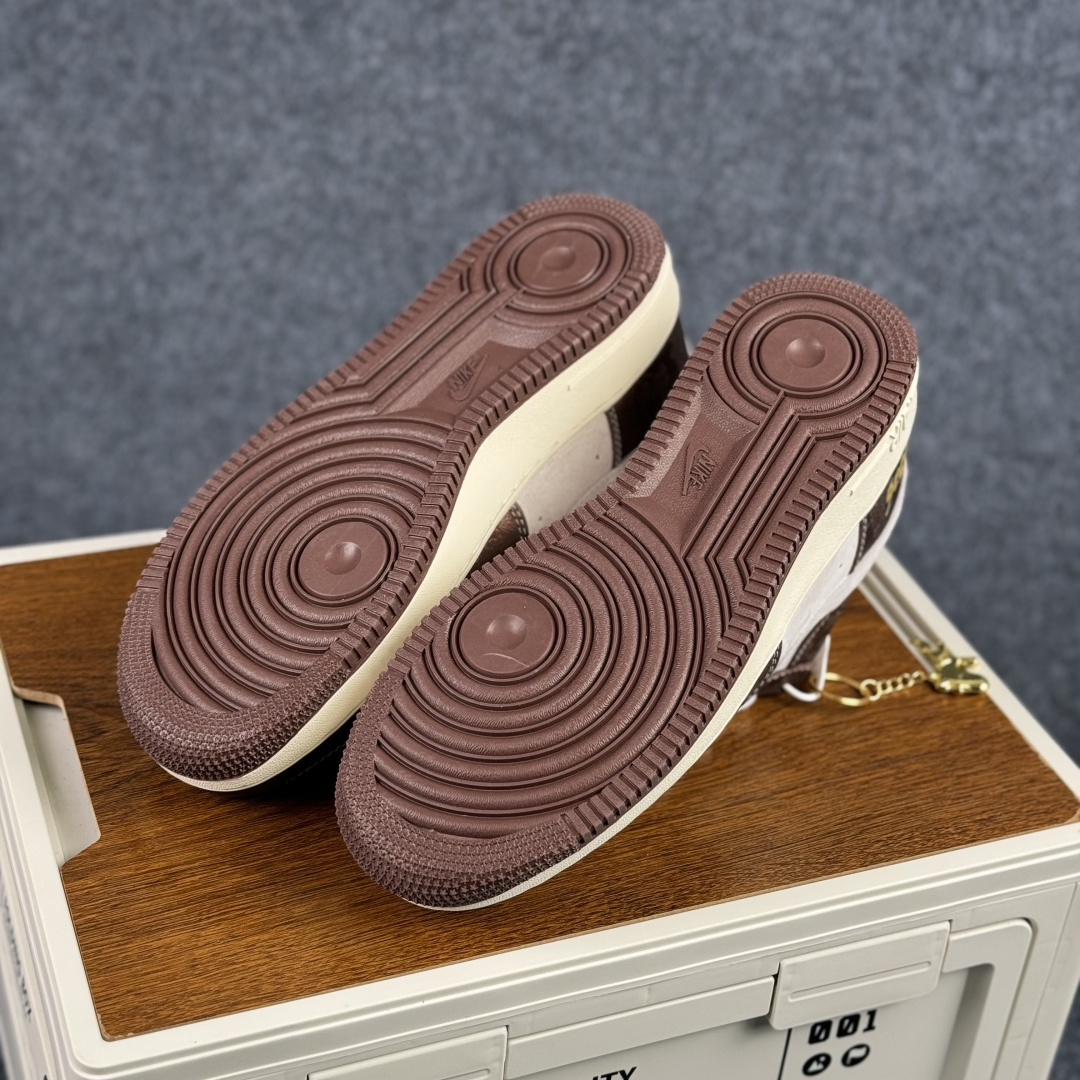 260 Nike Air Force 1'07 Low 马年限定 白棕中国风 空军一号低帮休闲板鞋 KD1688-005