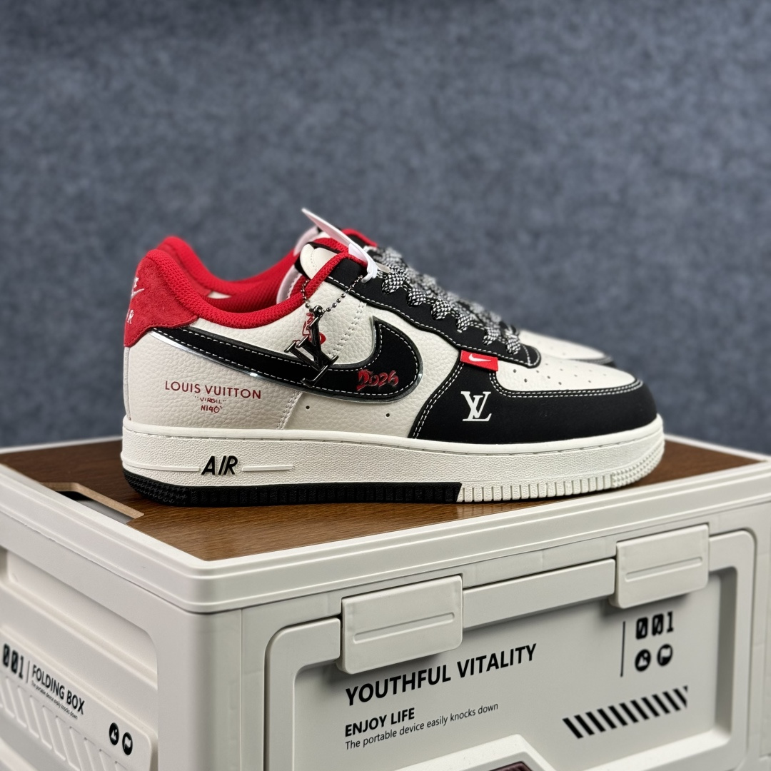 260 NIke Air Force 1 ‘07 Low 马年限定 LV联名 空军一号 低帮 运动鞋 休闲鞋 CS5288-722-Chinese UA Cheap High Quatity Brand Clothes Bags handbags Sneakers wholesale wholesaler seller from China Factory suppliers Fashion Clothing Shoes best Quality Beautiful Price 260 NIke Air Force 1 ‘07 Low 马年限定 LV联名 空军一号 低帮 运动鞋 休闲鞋 CS5288-722