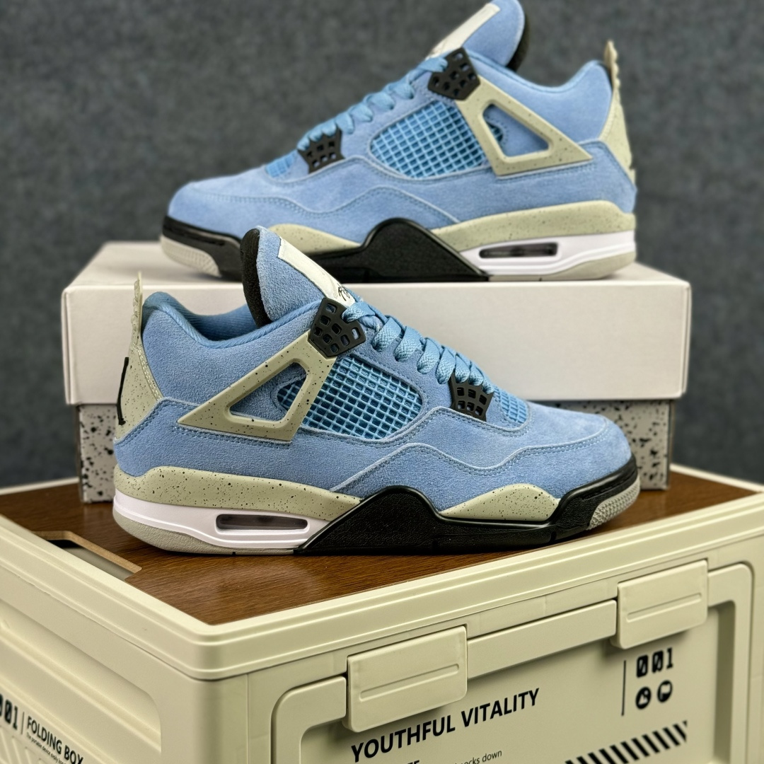 300 W版 Air Jordan AJ4 ”Metallic Gold” TS联名冰蓝 乔丹AJ4代中帮复古休闲篮球鞋 CT8527-400-Chinese UA Cheap High Quatity Brand Clothes Bags handbags Sneakers wholesale wholesaler seller from China Factory suppliers Fashion Clothing Shoes best Quality Beautiful Price 300 W版 Air Jordan AJ4 ”Metallic Gold” TS联名冰蓝 乔丹AJ4代中帮复古休闲篮球鞋 CT8527-400