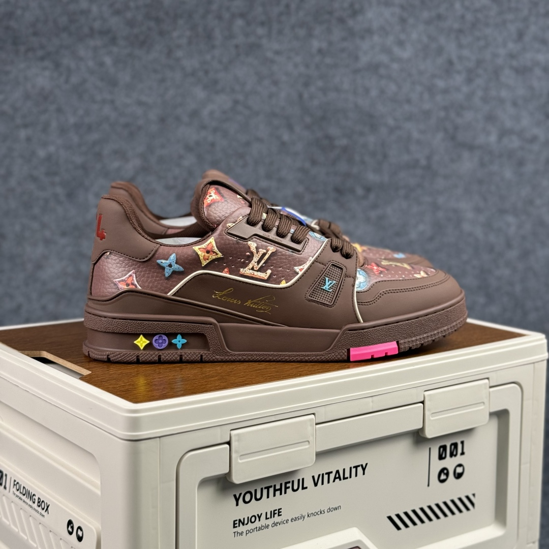 500 广奢高端货 LOUIS VUITTON 路易威登 LV Trainer 板鞋