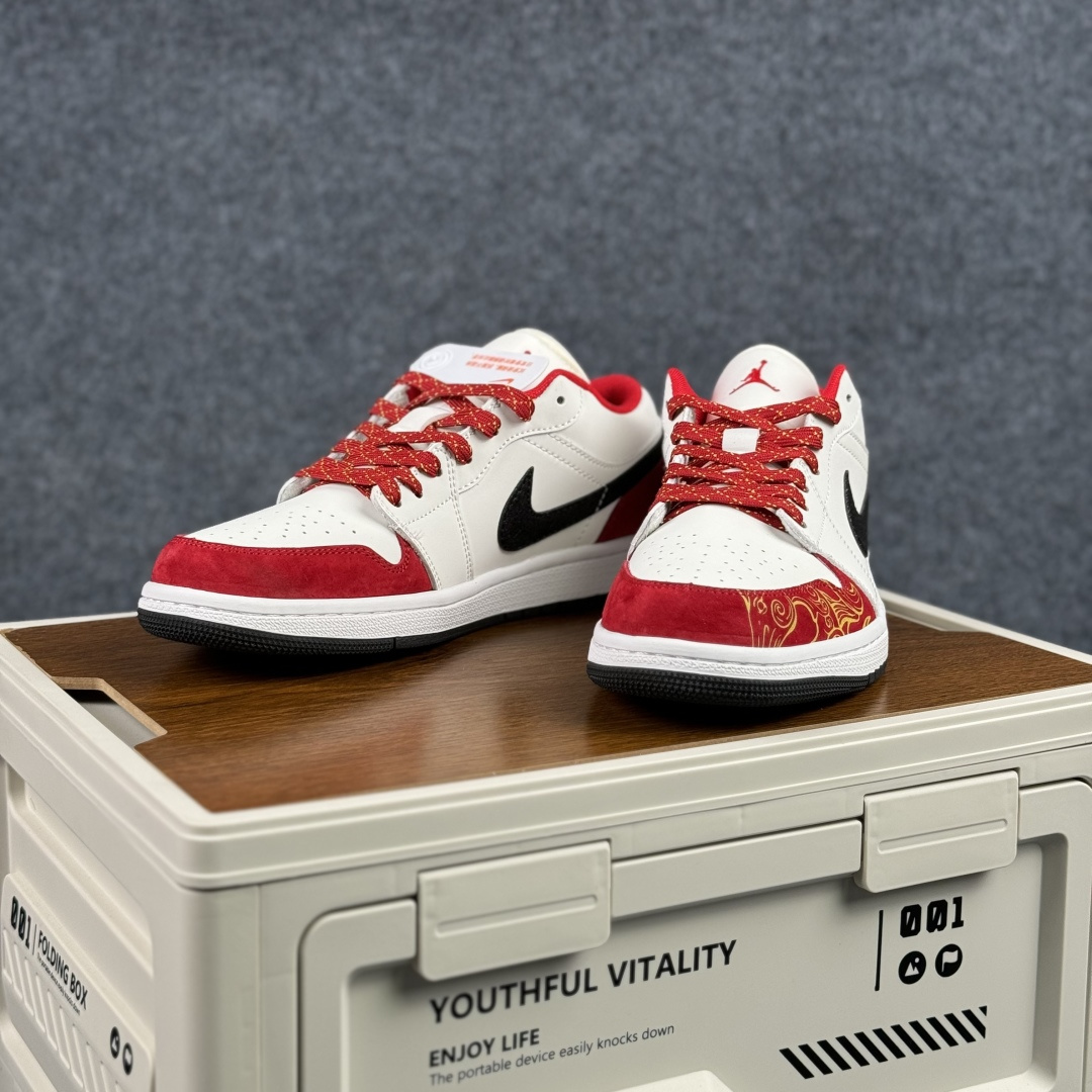 280 Nike Air Jordan 1 马年限定 低帮复古篮球鞋 DF61-9002-Chinese UA Cheap High Quatity Brand Clothes Bags handbags Sneakers wholesale wholesaler seller from China Factory suppliers Fashion Clothing Shoes best Quality Beautiful Price 280 Nike Air Jordan 1 马年限定 低帮复古篮球鞋 DF61-9002