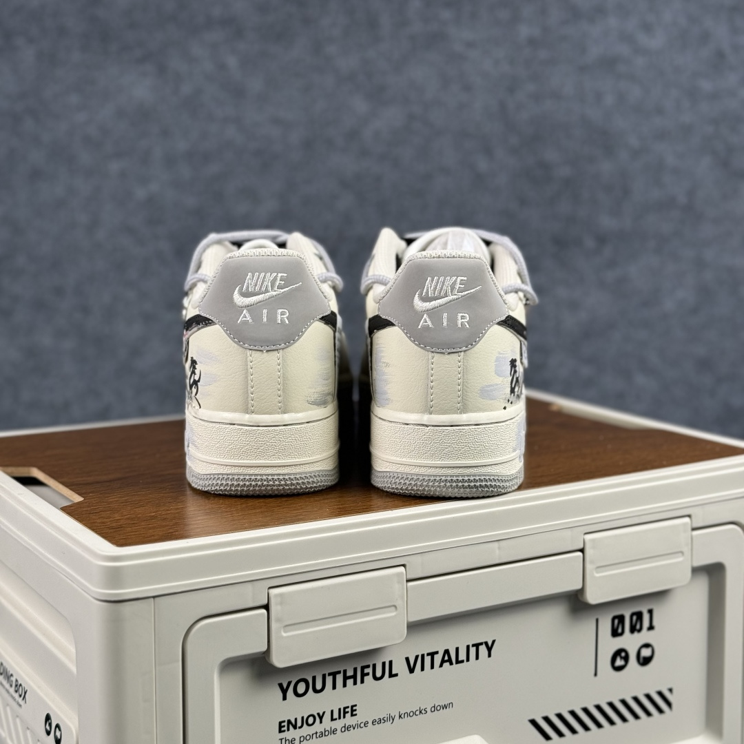 260 Nike Air Force 1'07 Low ”Unbridled Steed” 手绘涂鸦 天马行空 空军一号低帮休闲板鞋 FB1839-313