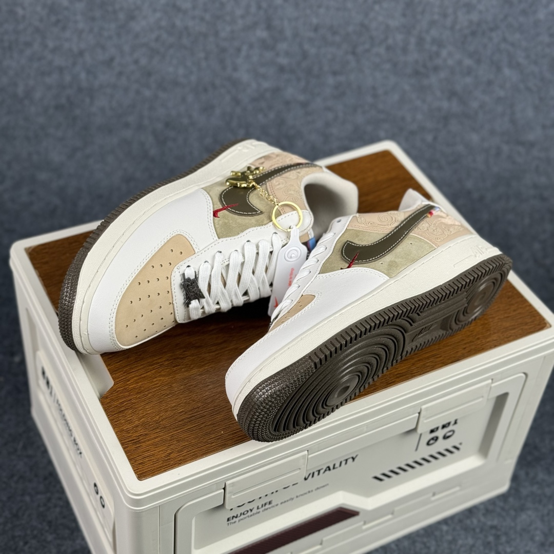 260 Nike Air Force 1'07 Low 米白绿 空军一号低帮休闲板鞋 IQ1119-088-Chinese UA Cheap High Quatity Brand Clothes Bags handbags Sneakers wholesale wholesaler seller from China Factory suppliers Fashion Clothing Shoes best Quality Beautiful Price 260 Nike Air Force 1'07 Low 米白绿 空军一号低帮休闲板鞋 IQ1119-088
