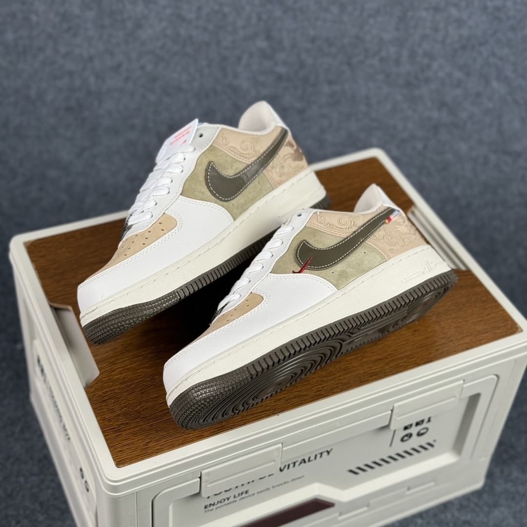 260 Nike Air Force 1'07 Low 米白绿 空军一号低帮休闲板鞋 IQ1119-088-Chinese UA Cheap High Quatity Brand Clothes Bags handbags Sneakers wholesale wholesaler seller from China Factory suppliers Fashion Clothing Shoes best Quality Beautiful Price 260 Nike Air Force 1'07 Low 米白绿 空军一号低帮休闲板鞋 IQ1119-088