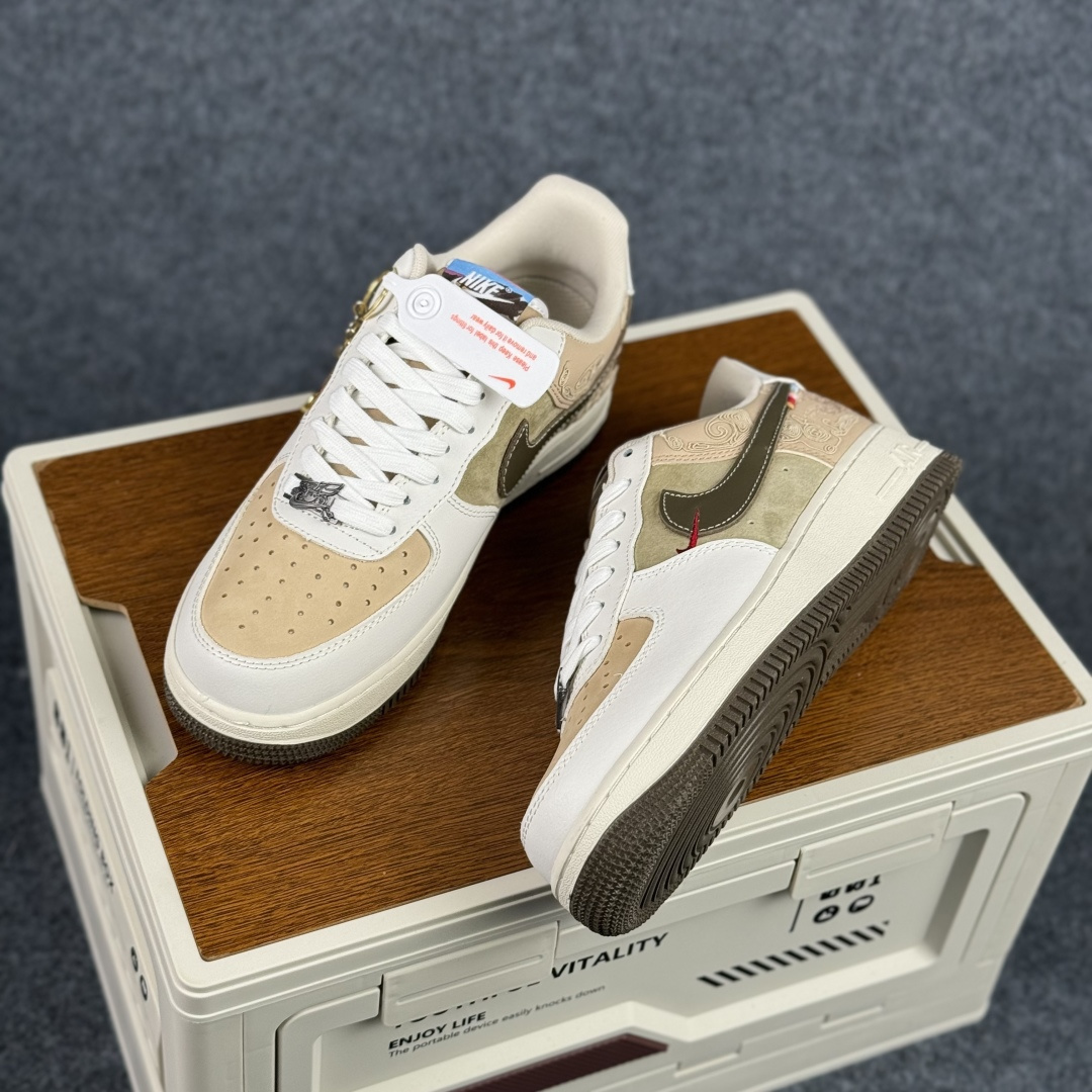 260 Nike Air Force 1'07 Low 米白绿 空军一号低帮休闲板鞋 IQ1119-088-Chinese UA Cheap High Quatity Brand Clothes Bags handbags Sneakers wholesale wholesaler seller from China Factory suppliers Fashion Clothing Shoes best Quality Beautiful Price 260 Nike Air Force 1'07 Low 米白绿 空军一号低帮休闲板鞋 IQ1119-088