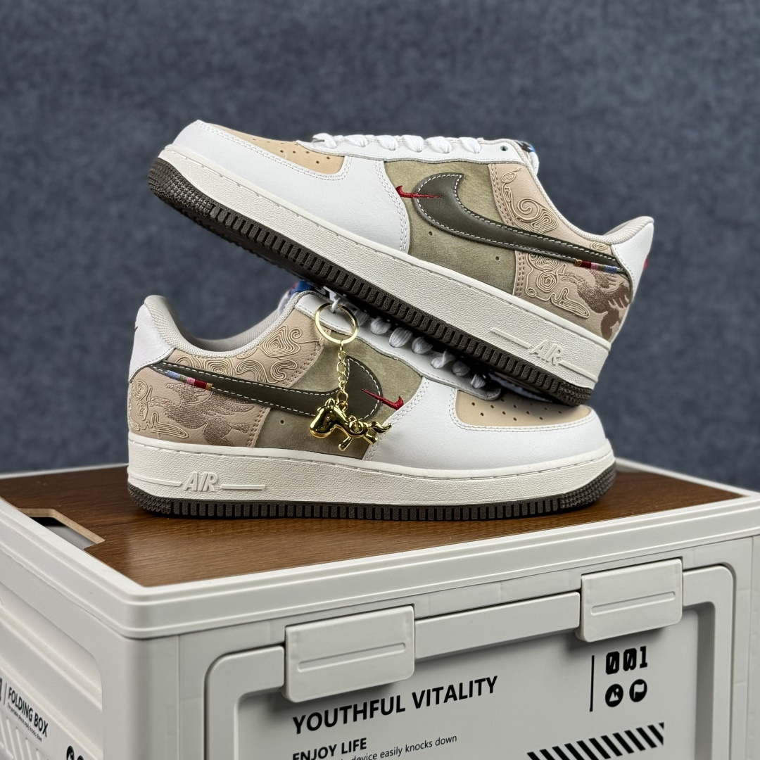 260 Nike Air Force 1'07 Low 米白绿 空军一号低帮休闲板鞋 IQ1119-088-Chinese UA Cheap High Quatity Brand Clothes Bags handbags Sneakers wholesale wholesaler seller from China Factory suppliers Fashion Clothing Shoes best Quality Beautiful Price 260 Nike Air Force 1'07 Low 米白绿 空军一号低帮休闲板鞋 IQ1119-088