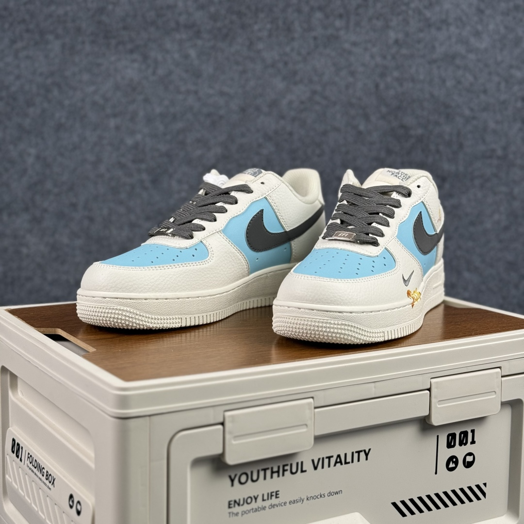 260 马年限定~白蓝黑勾配色，Air Force 1 x 北面联名款 CS5288-726