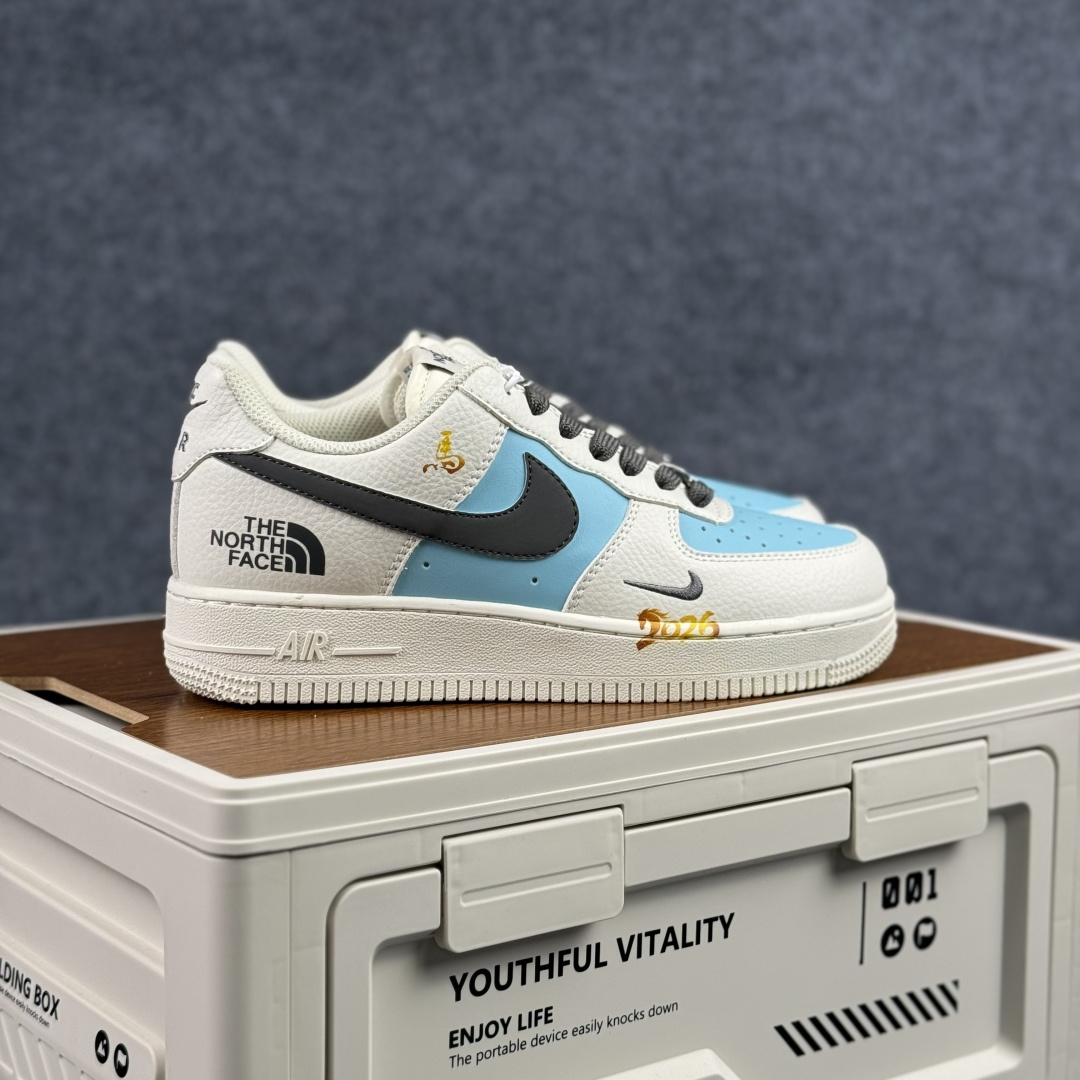 260 马年限定~白蓝黑勾配色，Air Force 1 x 北面联名款 CS5288-726