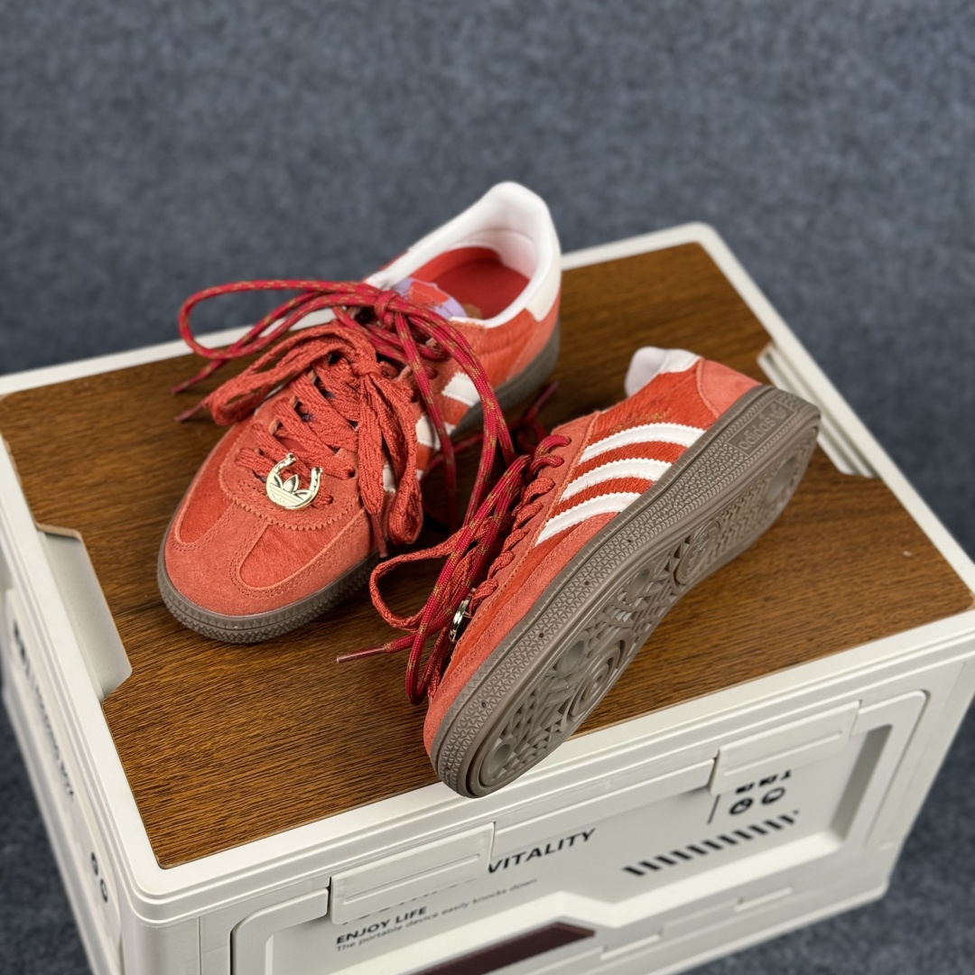 170 Adidas Handball Spezial 马年限定 CNY新年款 阿迪达斯经典款 复古休闲板鞋 KJ6299